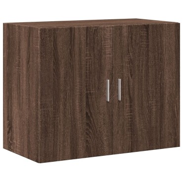 vidaXL Ντουλάπι Τοίχου Καφέ Δρυς 80x42,5x64cm Επεξεργασμένο Ξύλο 1 τεμ.