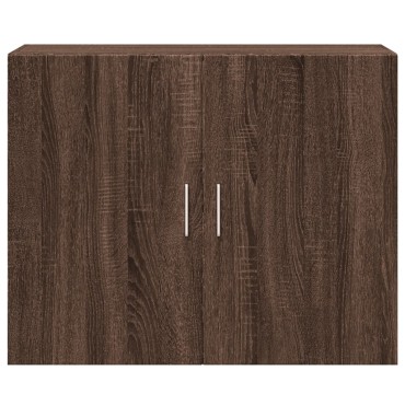 vidaXL Ντουλάπι Τοίχου Καφέ Δρυς 80x42,5x64cm Επεξεργασμένο Ξύλο 1 τεμ.