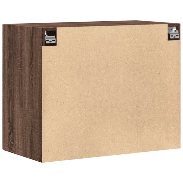vidaXL Ντουλάπι Τοίχου Καφέ Δρυς 80x42,5x64cm Επεξεργασμένο Ξύλο 1 τεμ.