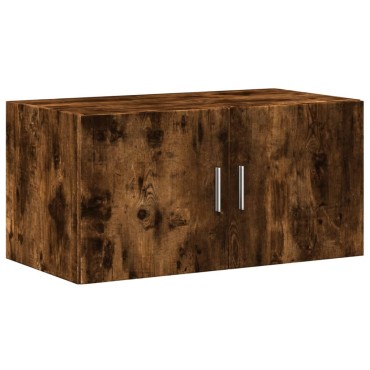 vidaXL Ντουλάπι Τοίχου Καπνιστή Δρυς 80x42,5x40cm Επεξεργασμένο Ξύλο 1 τεμ.