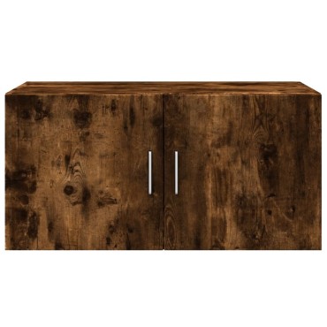 vidaXL Ντουλάπι Τοίχου Καπνιστή Δρυς 80x42,5x40cm Επεξεργασμένο Ξύλο 1 τεμ.