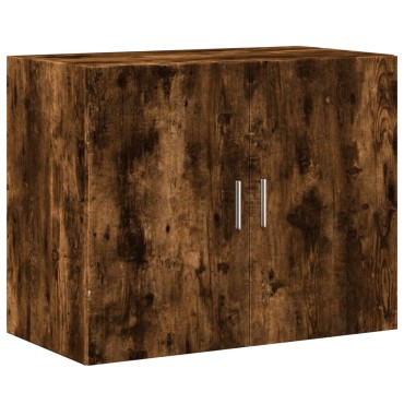 vidaXL Ντουλάπι Τοίχου Καπνιστή Δρυς 80x42,5x64cm Επεξεργασμένο Ξύλο 1 τεμ.