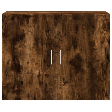vidaXL Ντουλάπι Τοίχου Καπνιστή Δρυς 80x42,5x64cm Επεξεργασμένο Ξύλο 1 τεμ.