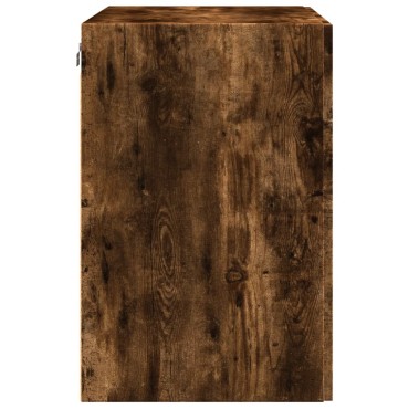 vidaXL Ντουλάπι Τοίχου Καπνιστή Δρυς 80x42,5x64cm Επεξεργασμένο Ξύλο 1 τεμ.