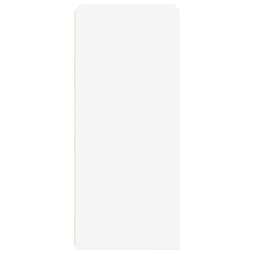 vidaXL Συρταριέρα Λευκή 50x41x93cm από Επεξεργασμένο Ξύλο 1 τεμ.