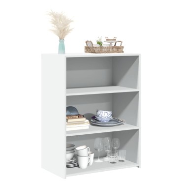 vidaXL Συρταριέρα Λευκή 70x41x93cm από Επεξεργασμένο Ξύλο 1 τεμ.