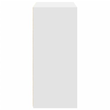 vidaXL Συρταριέρα Λευκή 70x41x93cm από Επεξεργασμένο Ξύλο 1 τεμ.