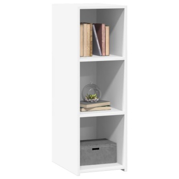 vidaXL Συρταριέρα Λευκή 30x42,5x93cm από Επεξεργασμένο Ξύλο 1 τεμ.
