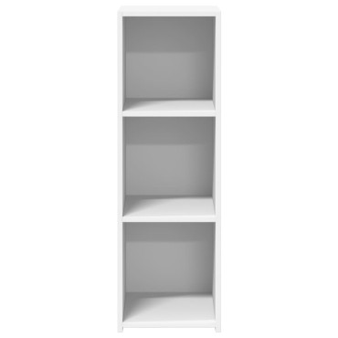 vidaXL Συρταριέρα Λευκή 30x42,5x93cm από Επεξεργασμένο Ξύλο 1 τεμ.