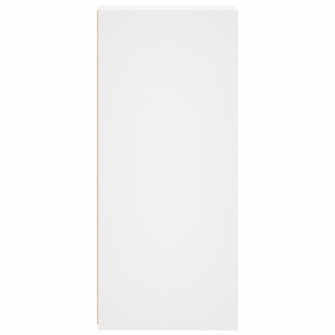 vidaXL Συρταριέρα Λευκή 30x42,5x93cm από Επεξεργασμένο Ξύλο 1 τεμ.