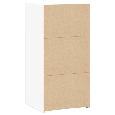 vidaXL Ντουλάπι Λευκό 45x41x93cm από Επεξεργασμένο Ξύλο 1 τεμ.