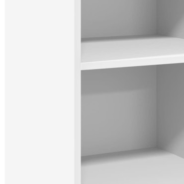 vidaXL Ντουλάπι Λευκό 45x41x93cm από Επεξεργασμένο Ξύλο 1 τεμ.
