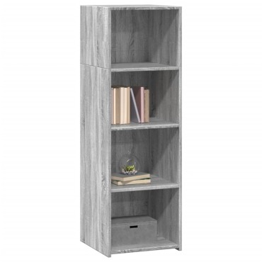 vidaXL Ντουλάπι Γκρι Sonoma 40x41x124cm από Επεξεργασμένο Ξύλο 1 τεμ.
