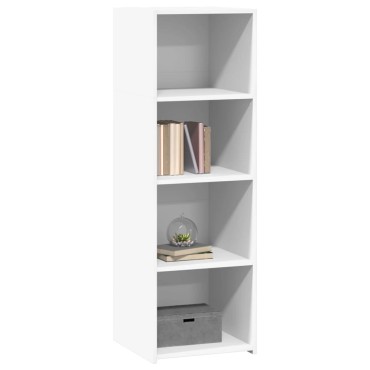 vidaXL Ντουλάπι Λευκό 40x41x124cm από Επεξεργασμένο Ξύλο 1 τεμ.