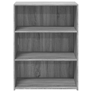 vidaXL Ντουλάπι Γκρι Sonoma 70x41x93cm από Επεξεργασμένο Ξύλο 1 τεμ.