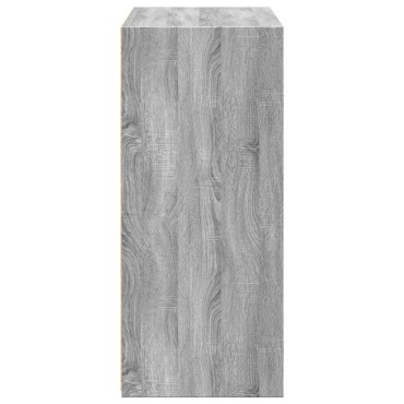 vidaXL Ντουλάπι Γκρι Sonoma 70x41x93cm από Επεξεργασμένο Ξύλο 1 τεμ.