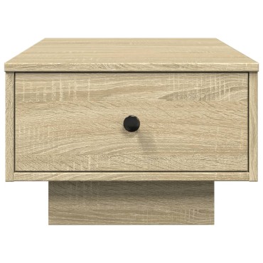 vidaXL Τραπεζάκι Σαλονιού Sonoma Δρυς 60x45x31cm Επεξεργ. Ξύλο 1 τεμ.