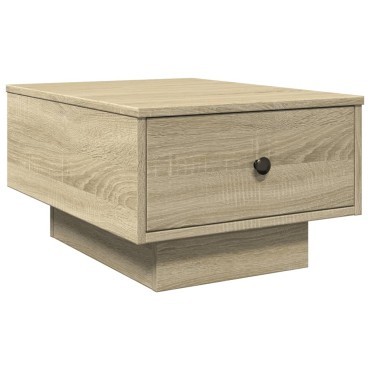 vidaXL Τραπεζάκι Σαλονιού Sonoma Δρυς 60x45x31cm Επεξεργ. Ξύλο 1 τεμ.