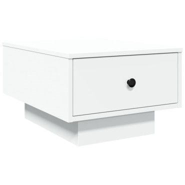 vidaXL Τραπεζάκι Σαλονιού Λευκό 60x45x31cm Επεξεργασμένο Ξύλο 1 τεμ.