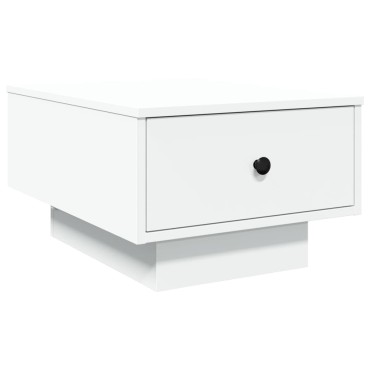 vidaXL Τραπεζάκι Σαλονιού Λευκό 60x45x31cm Επεξεργασμένο Ξύλο 1 τεμ.