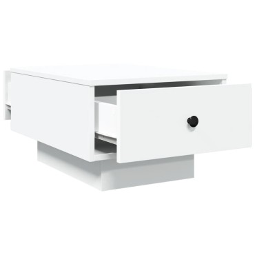 vidaXL Τραπεζάκι Σαλονιού Λευκό 60x45x31cm Επεξεργασμένο Ξύλο 1 τεμ.