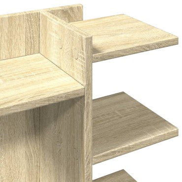 vidaXL Έπιπλο Οργάνωσης Γραφείου Sonoma Δρυς 42x21,5x42εκ Επεξ. Ξύλο