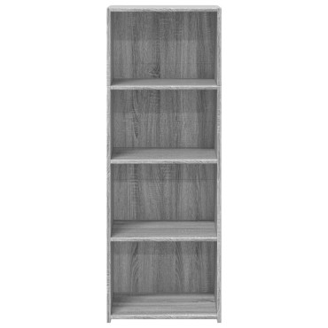 vidaXL Ντουλάπι Γκρι Sonoma 45x41x124cm από Επεξεργασμένο Ξύλο 1 τεμ.