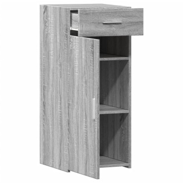 vidaXL Ντουλάπι Γκρι Sonoma 40x42,5x93cm από Επεξεργασμένο Ξύλο 1 τεμ.
