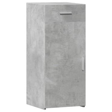 vidaXL Ντουλάπι Γκρι Σκυροδέματος 40x42,5x93cm Επεξεργασμένο Ξύλο 1 τεμ.