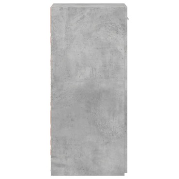 vidaXL Ντουλάπι Γκρι Σκυροδέματος 40x42,5x93cm Επεξεργασμένο Ξύλο 1 τεμ.