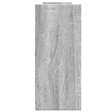 vidaXL Έπιπλο Οργάνωσης Γραφείου Γκρι Sonoma 38,5x17x39 εκ Επεξ. Ξύλο