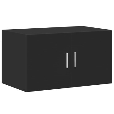 vidaXL Ντουλάπι Τοίχου Μαύρο 70x42,5x40cm από Επεξεργασμένο Ξύλο 1 τεμ.