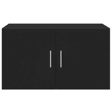 vidaXL Ντουλάπι Τοίχου Μαύρο 70x42,5x40cm από Επεξεργασμένο Ξύλο 1 τεμ.