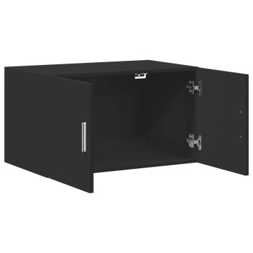 vidaXL Ντουλάπι Τοίχου Μαύρο 70x42,5x40cm από Επεξεργασμένο Ξύλο 1 τεμ.