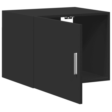 vidaXL Ντουλάπι Τοίχου Μαύρο 50x42,5x40cm από Επεξεργασμένο Ξύλο 1 τεμ.