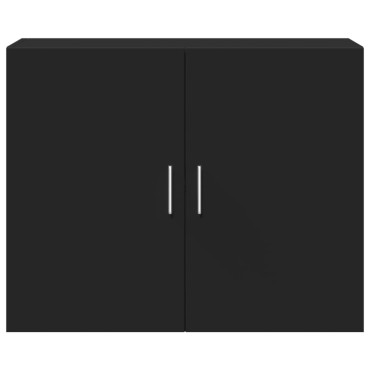 vidaXL Ντουλάπι Τοίχου Μαύρο 80x42,5x64cm από Επεξεργασμένο Ξύλο 1 τεμ.