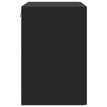 vidaXL Ντουλάπι Τοίχου Μαύρο 80x42,5x64cm από Επεξεργασμένο Ξύλο 1 τεμ.