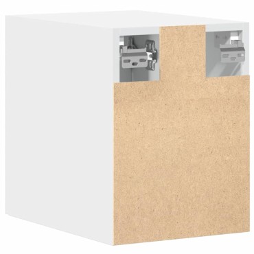 vidaXL Ντουλάπι Τοίχου άσπρο 30x42,5x40cm Επεξεργασμένο Ξύλο 1 τεμ.