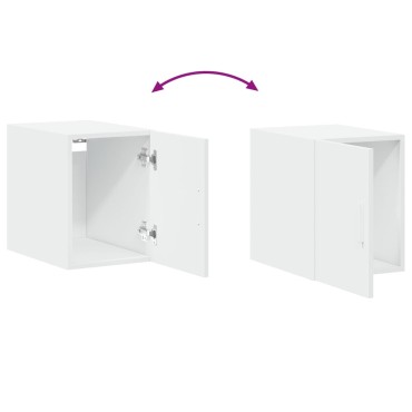 vidaXL Ντουλάπι Τοίχου άσπρο 30x42,5x40cm Επεξεργασμένο Ξύλο 1 τεμ.