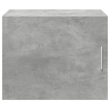 vidaXL Ντουλάπι Τοίχου Γκρι Σκυρ. 50x42,5x40cm Επεξεργασμένο Ξύλο 1 τεμ.