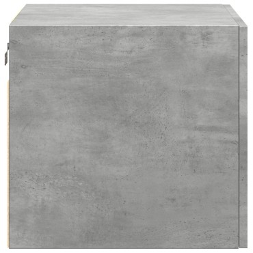 vidaXL Ντουλάπι Τοίχου Γκρι Σκυρ. 50x42,5x40cm Επεξεργασμένο Ξύλο 1 τεμ.