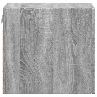 vidaXL Ντουλάπι Τοίχου Γκρι Sonoma 30x42,5x40cm Επεξεργασμένο Ξύλο 1 τεμ.