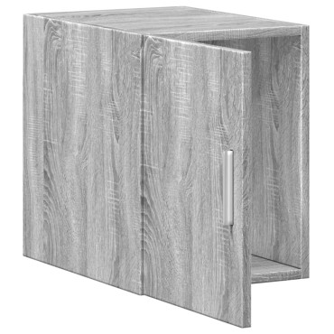 vidaXL Ντουλάπι Τοίχου Γκρι Sonoma 30x42,5x40cm Επεξεργασμένο Ξύλο 1 τεμ.