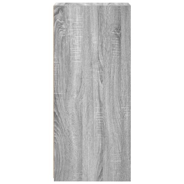 vidaXL Ντουλάπι Γκρι Sonoma 30x41x93cm από Επεξεργασμένο Ξύλο 1 τεμ.