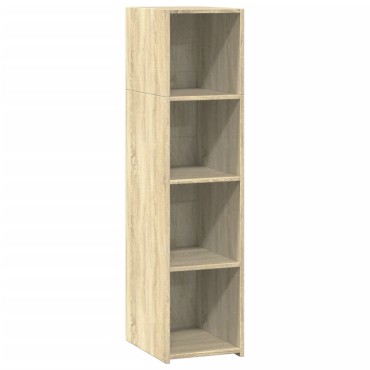 vidaXL Ντουλάπι Sonoma Δρυς 30x41x124cm από Επεξεργασμένο Ξύλο 1 τεμ.