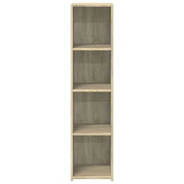 vidaXL Ντουλάπι Sonoma Δρυς 30x41x124cm από Επεξεργασμένο Ξύλο 1 τεμ.