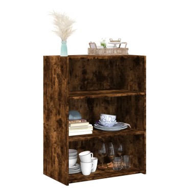 vidaXL Ντουλάπι Καπνιστή Δρυς 70x41x93cm από Επεξεργασμένο Ξύλο 1 τεμ.