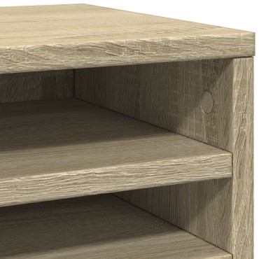 vidaXL Έπιπλο Οργάνωσης Γραφείου Sonoma Δρυς 36x26x29,5εκ Επεξ. Ξύλο