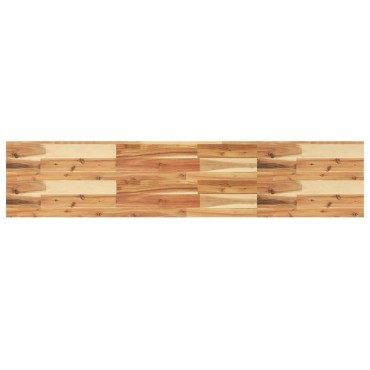 vidaXL Ράφι Κρεμαστό 140x30x4cm Φινίρισμα Λαδιού Μασίφ Ακακία 1 τεμ.
