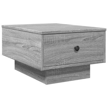 vidaXL Τραπεζάκι Σαλονιού Γκρι Sonoma 60x45x31cm Επεξεργασμένο Ξύλο 1 τεμ.